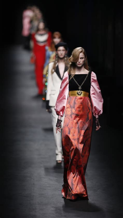 gucci sfilata camara della moda|sfilata gucci milano.